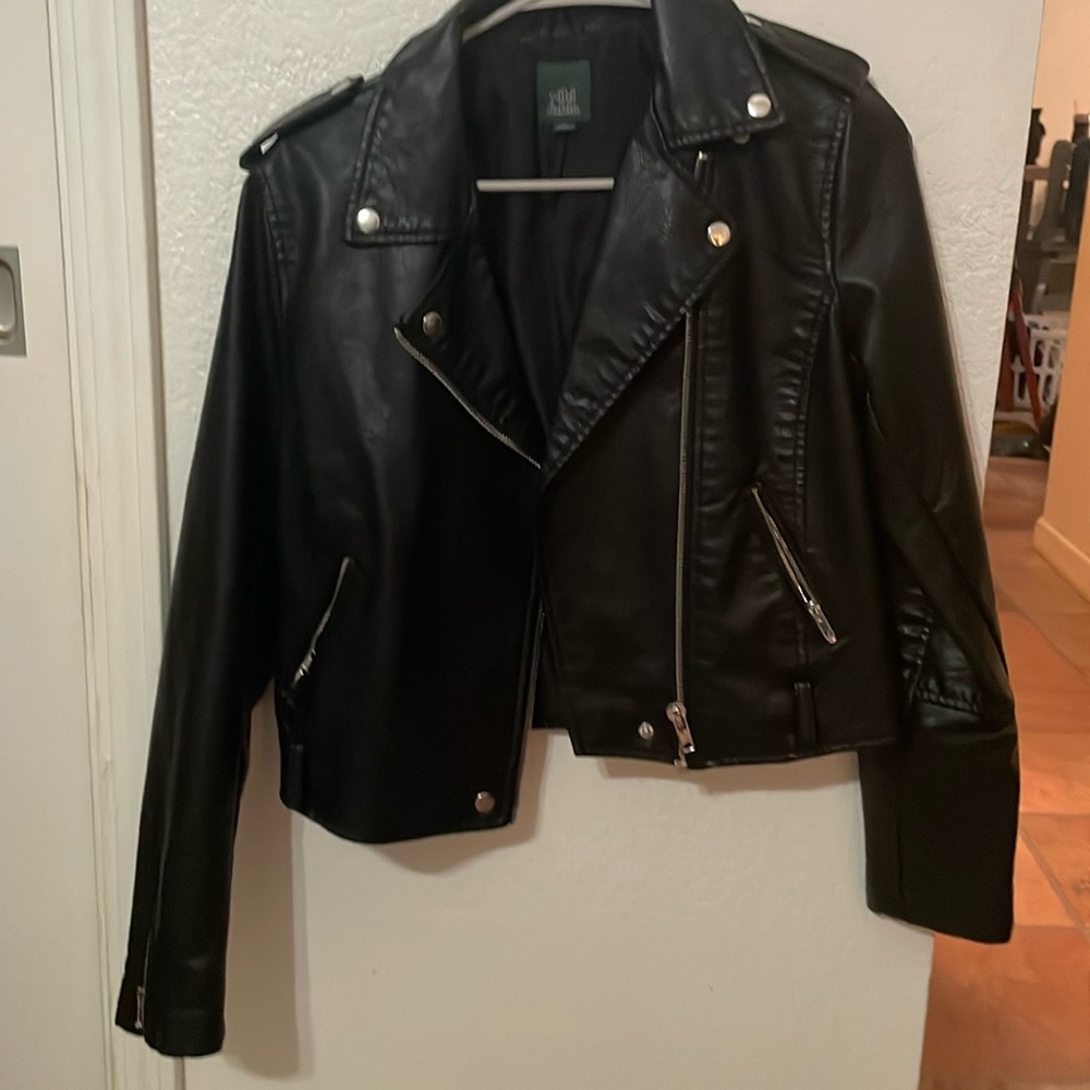 Wild fable leather jacket